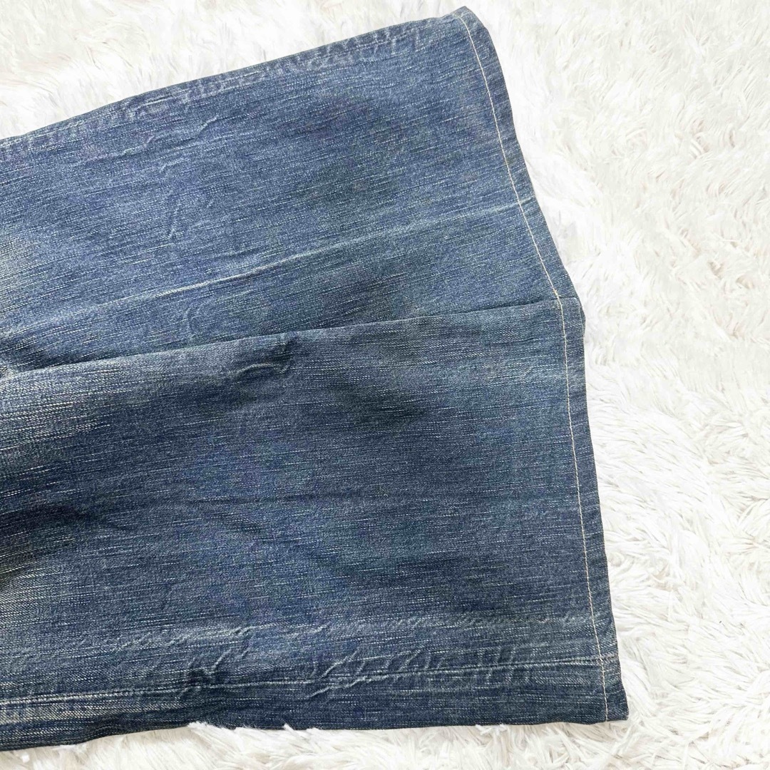 EDWIN(エドウィン)の【日本製】EDWIN BLUE TRIP デニムパンツ　ジーンズ　32×32 メンズのパンツ(デニム/ジーンズ)の商品写真