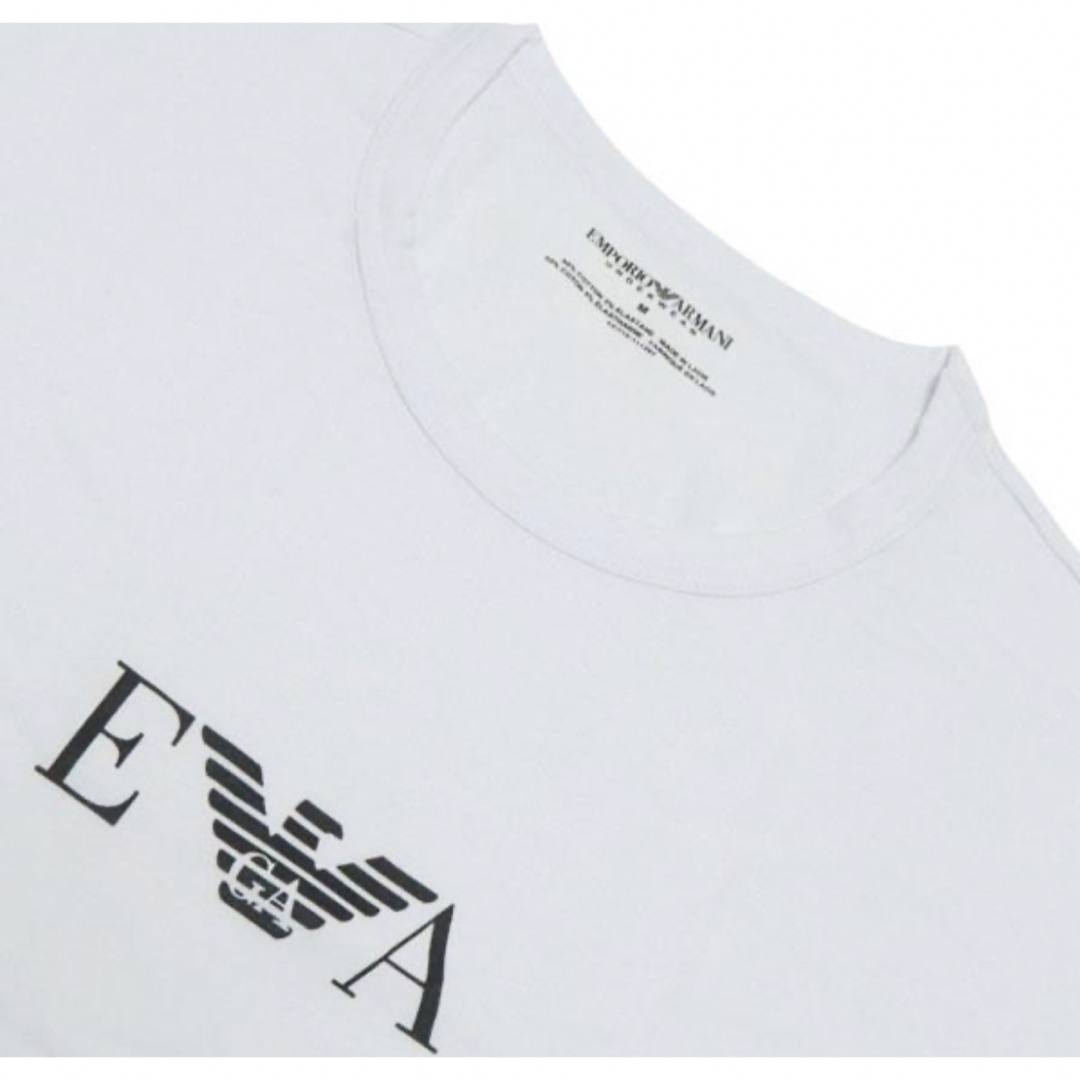 Emporio Armani(エンポリオアルマーニ)の正規品新品！アルマーニ  Tシャツ L！ドルガバ　CK好きにも メンズのトップス(Tシャツ/カットソー(半袖/袖なし))の商品写真