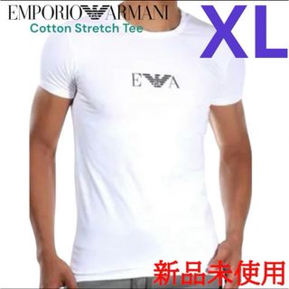 エンポリオアルマーニ(Emporio Armani)の正規品新品！アルマーニ  Tシャツ XL! ドルガバ　ガルバン好きにも(Tシャツ/カットソー(半袖/袖なし))