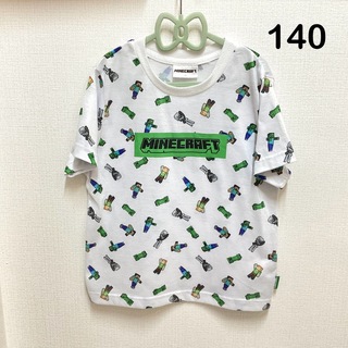 マインクラフト　Tシャツ　140(Tシャツ/カットソー)