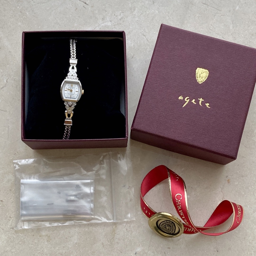 agete - agete アガット XMAS限定 時計 K10の通販 by Lilibeth's agete - agete アガット XMAS限定 時計 K10の通販 by Lilibeth's