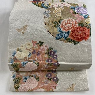 袋帯 美品 秀品 六通 正絹 【中古】(帯)