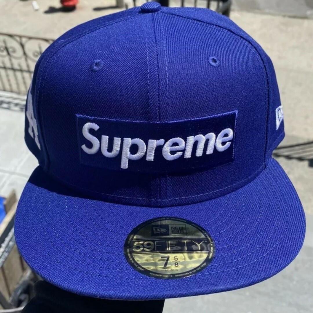 Supreme(シュプリーム)のSupreme MLB Teams Box Logo New Era LA メンズの帽子(キャップ)の商品写真