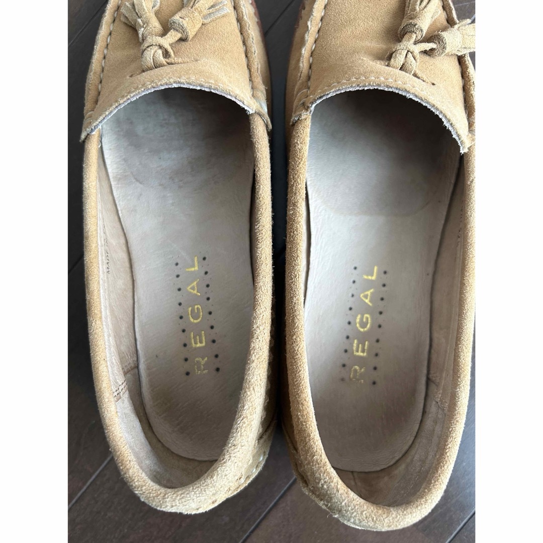 REGAL(リーガル)のリーガル　スウェード　モカシン　22.5cm  REGAL レディースの靴/シューズ(ローファー/革靴)の商品写真