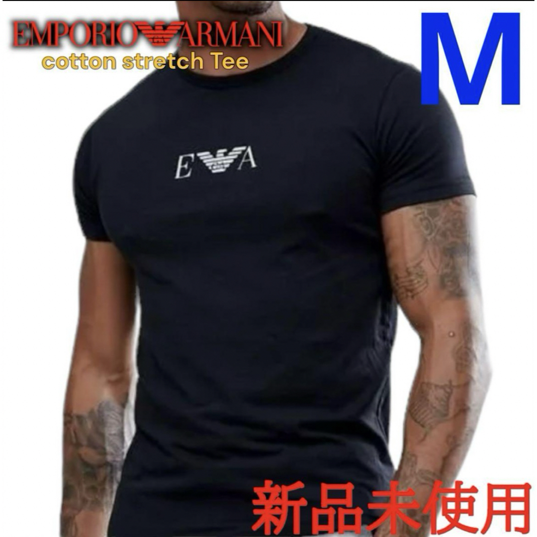 Emporio Armani(エンポリオアルマーニ)の正規品新品！アルマーニ  Tシャツ M！ディーゼル カルバン 好きにも メンズのトップス(Tシャツ/カットソー(半袖/袖なし))の商品写真