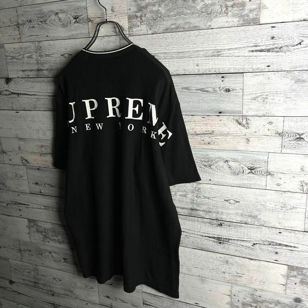 Ystyle【即完売モデル】シュプリーム☆ バックプリント ビッグロゴ  半袖Tシャツ