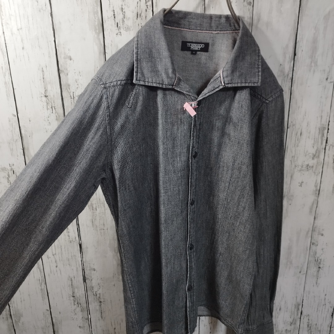 TORNADO MART(トルネードマート)の【TORNADO MART】Opencollar Dress Shirt　951 メンズのトップス(シャツ)の商品写真