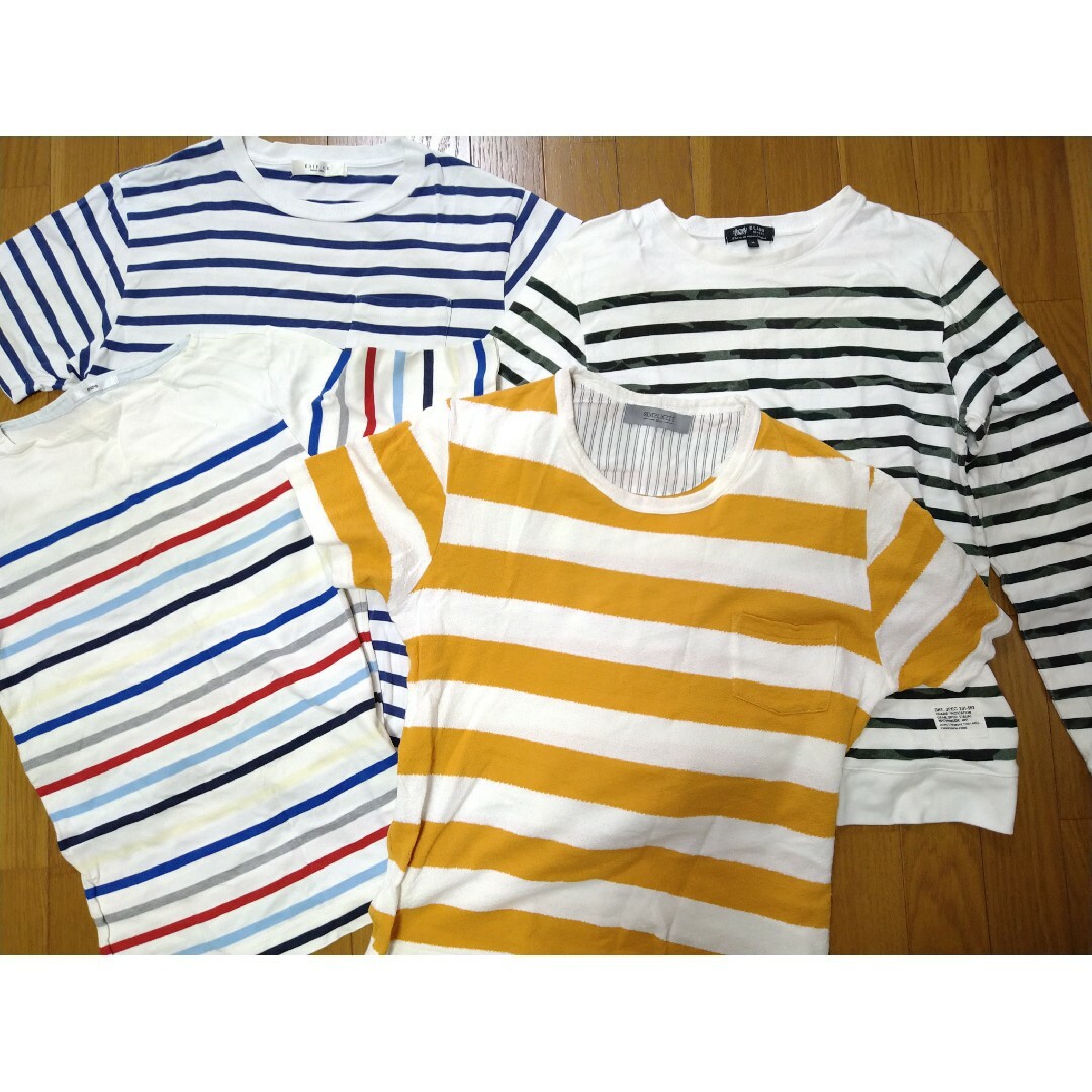 SHIPS(シップス)のBEAMS EDIFICE SHIPS Tシャツ 4枚セット　ユニセックス メンズのトップス(Tシャツ/カットソー(半袖/袖なし))の商品写真