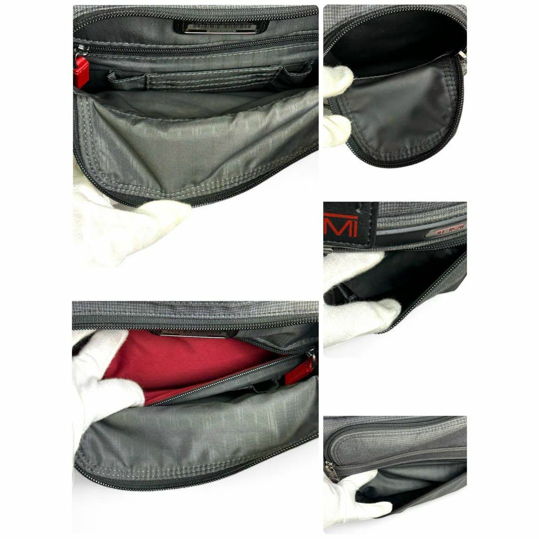 TUMI(トゥミ)の【レア】TUMIトゥミALPHA アルファ　グレー 2Way ショルダーバッグ メンズのバッグ(ビジネスバッグ)の商品写真