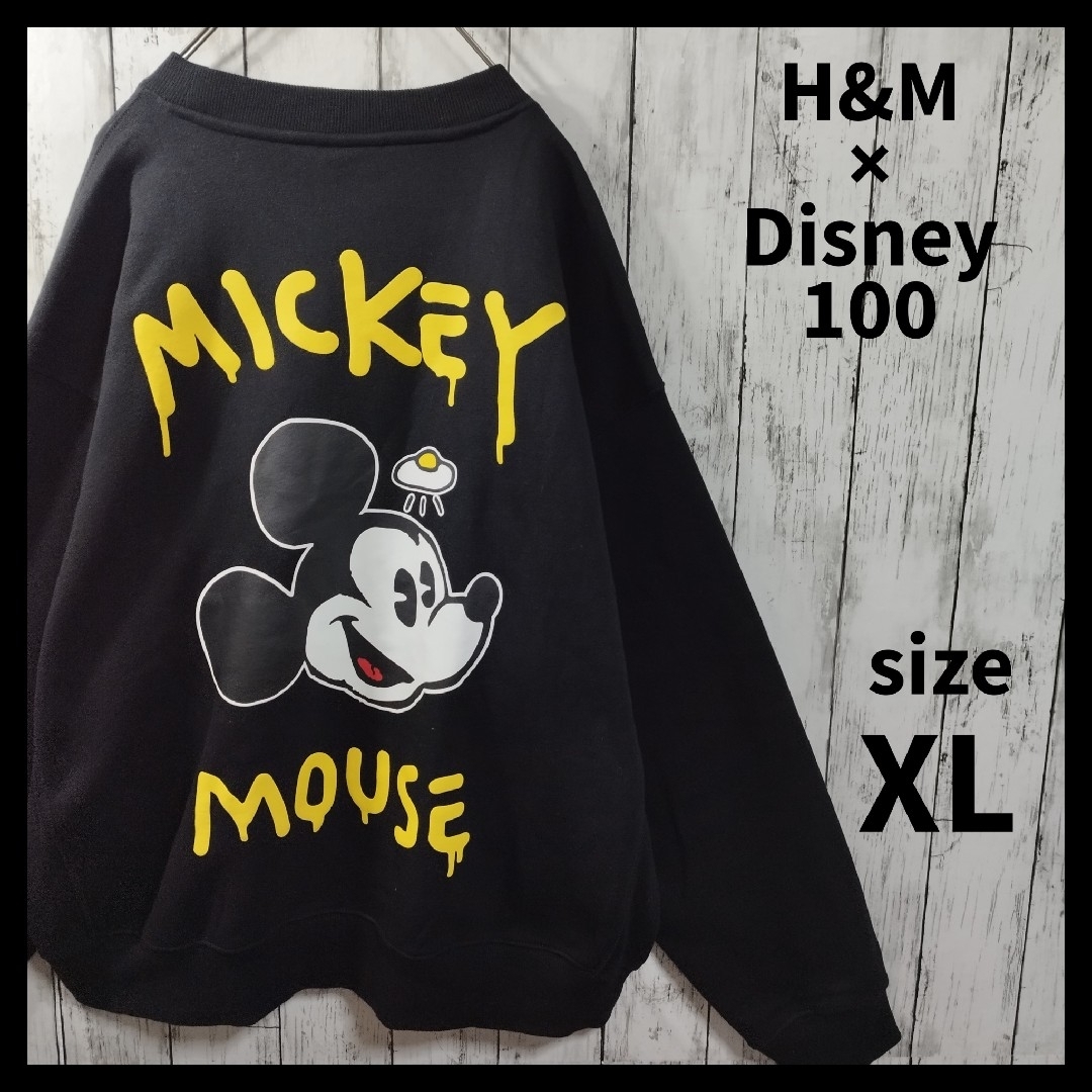 H&M(エイチアンドエム)の【H&M × Disney 100】Print Sweatshirt　D923 メンズのトップス(スウェット)の商品写真