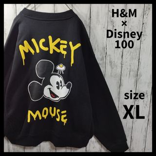 H&M - 【H&M × Disney 100】Print Sweatshirt　D923