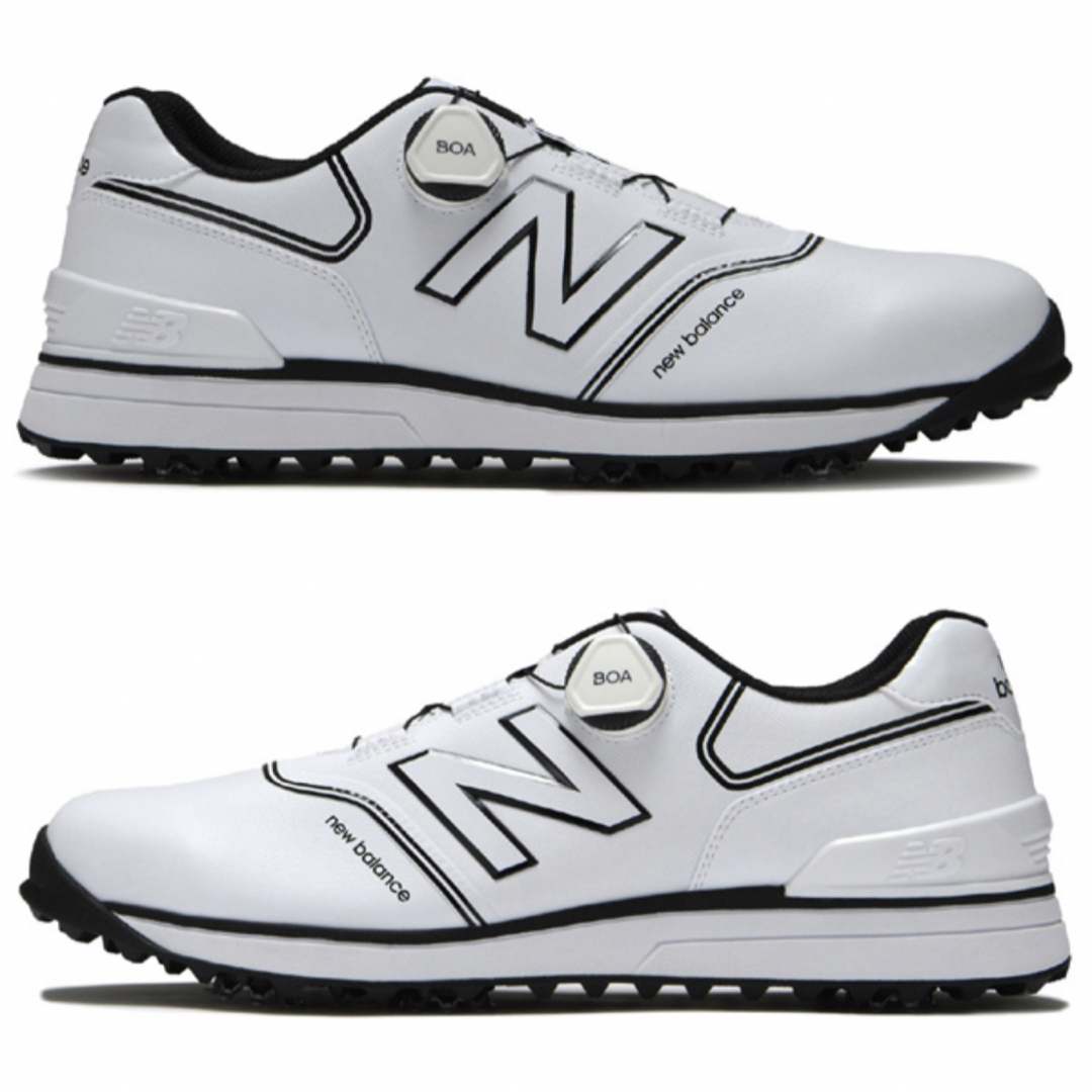 new balance golf(ニューバランスゴルフ)の【新品未使用】ニューバランス ゴルフシューズ 574 v3 BOA 26.0 スポーツ/アウトドアのゴルフ(シューズ)の商品写真