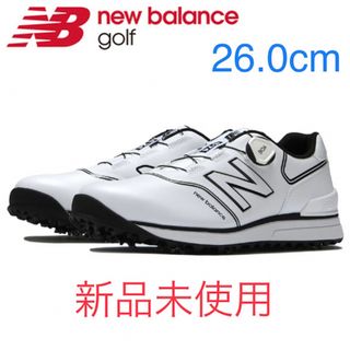 ニューバランスゴルフ(new balance golf)の【新品未使用】ニューバランス ゴルフシューズ 574 v3 BOA 26.0(シューズ)