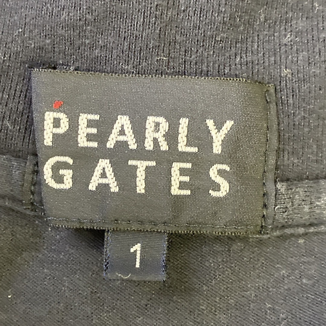 PEARLY GATES(パーリーゲイツ)のPEARLY GATES  パーリゲイツ　半袖シャツ　サイズ1（M） スポーツ/アウトドアのゴルフ(ウエア)の商品写真