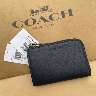 コーチ(COACH)のキーホルダー　キーケース　キーリング　ブラック　黒(キーケース)