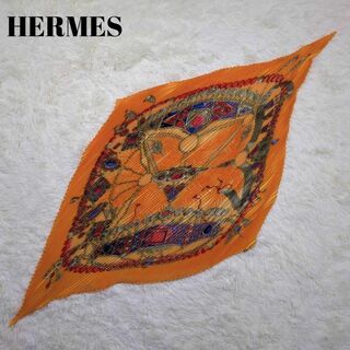 エルメス(Hermes)のエルメス カレプリセ プリーツ TERRES PRECIEUSES 貴重な場所(バンダナ/スカーフ)