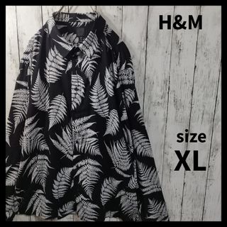 H&M - 【H&M】Botanical Aloha Shirt　D925