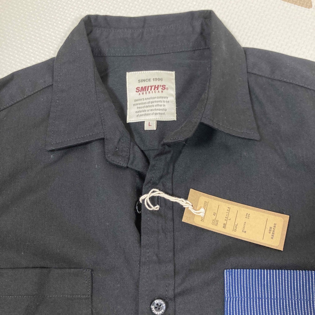 SMITH’S★黒シャツ メンズのトップス(Tシャツ/カットソー(半袖/袖なし))の商品写真