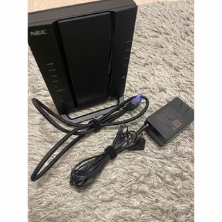 エヌイーシー(NEC)のWi-Fiルーター nec aterm wg2600hs(PC周辺機器)