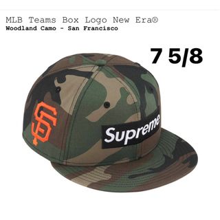 シュプリーム(Supreme)のSupreme MLB Teams Box Logo New Era(キャップ)