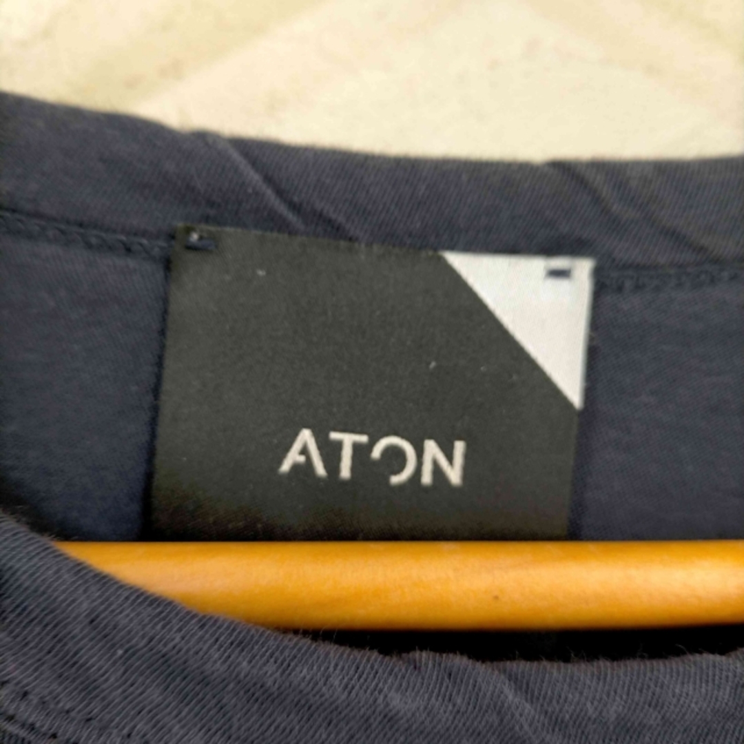 ATON(エイトン)のATON(エイトン) フレスカレイヤードクルーネック メンズ トップス メンズのトップス(Tシャツ/カットソー(七分/長袖))の商品写真