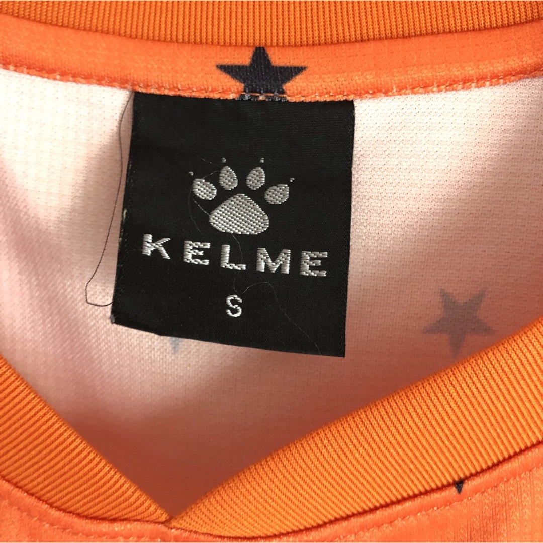 KELME(ケルメ)のケルメ　S　オレンジ　ナンバー8 スポーツ/アウトドアのサッカー/フットサル(ウェア)の商品写真