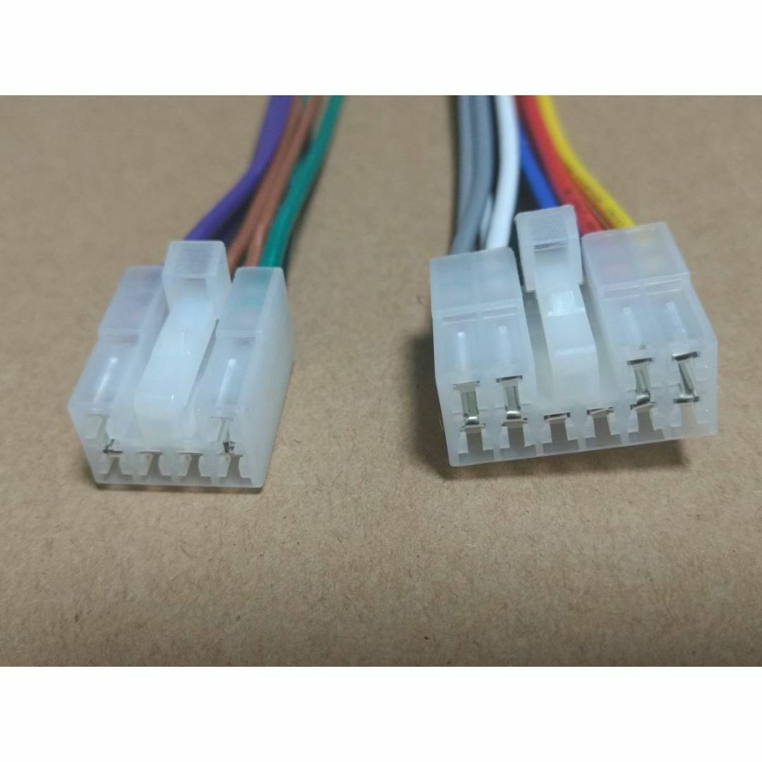 トヨタ ダイハツ　逆カプラ 純正ナビ・オーディオ他車流用 配線図 自動車/バイクの自動車(汎用パーツ)の商品写真