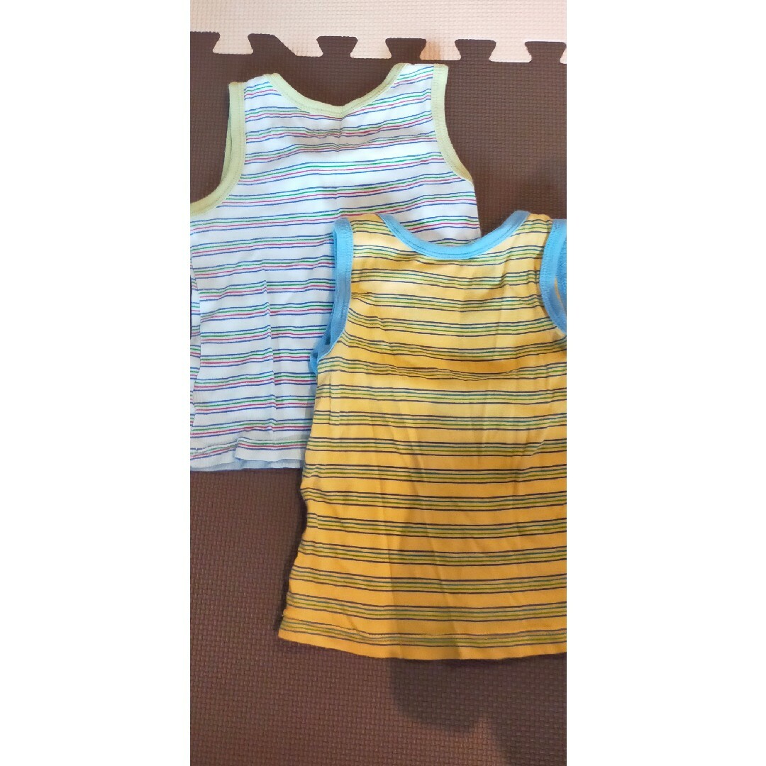 2枚セット　タンクトップ　95cm キッズ/ベビー/マタニティのキッズ服男の子用(90cm~)(その他)の商品写真