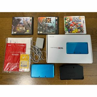 Nintendo3DS本体＋ソフト3本セット(携帯用ゲーム機本体)