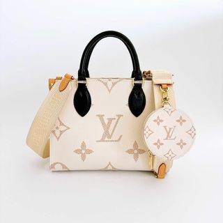 ルイヴィトン(LOUIS VUITTON)の希少 ルイヴィトン オンザゴーPM モノグラム デュンヌ M24533 2way(ハンドバッグ)