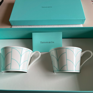 ティファニー(Tiffany & Co.)のティファニー♡ウィートリーフ　新品カップアンドソーサー(グラス/カップ)