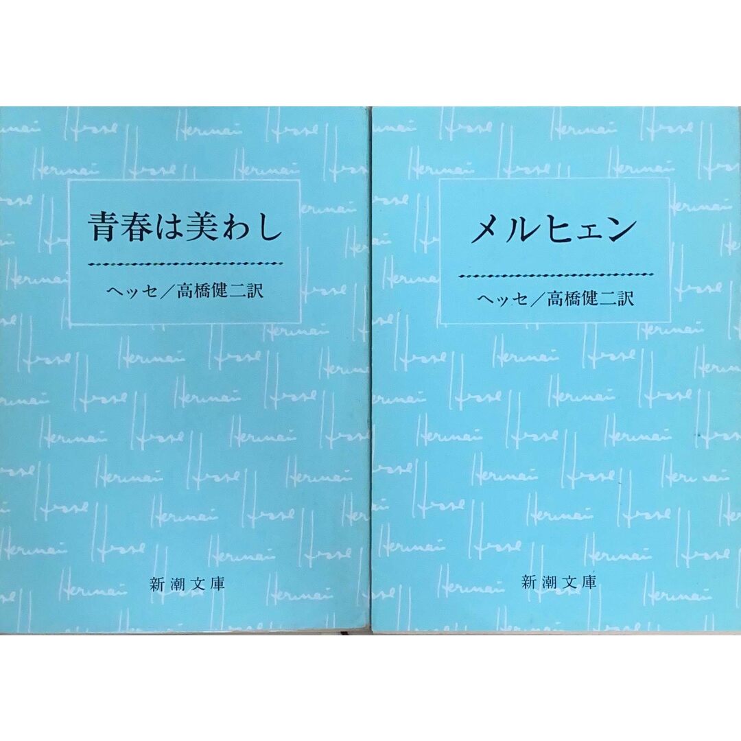 ［中古］ヘッセ2冊セット（青春は美わし／メルヒェン）高橋健二訳　新潮文庫　管理番号：20240427-3-SET エンタメ/ホビーの本(その他)の商品写真