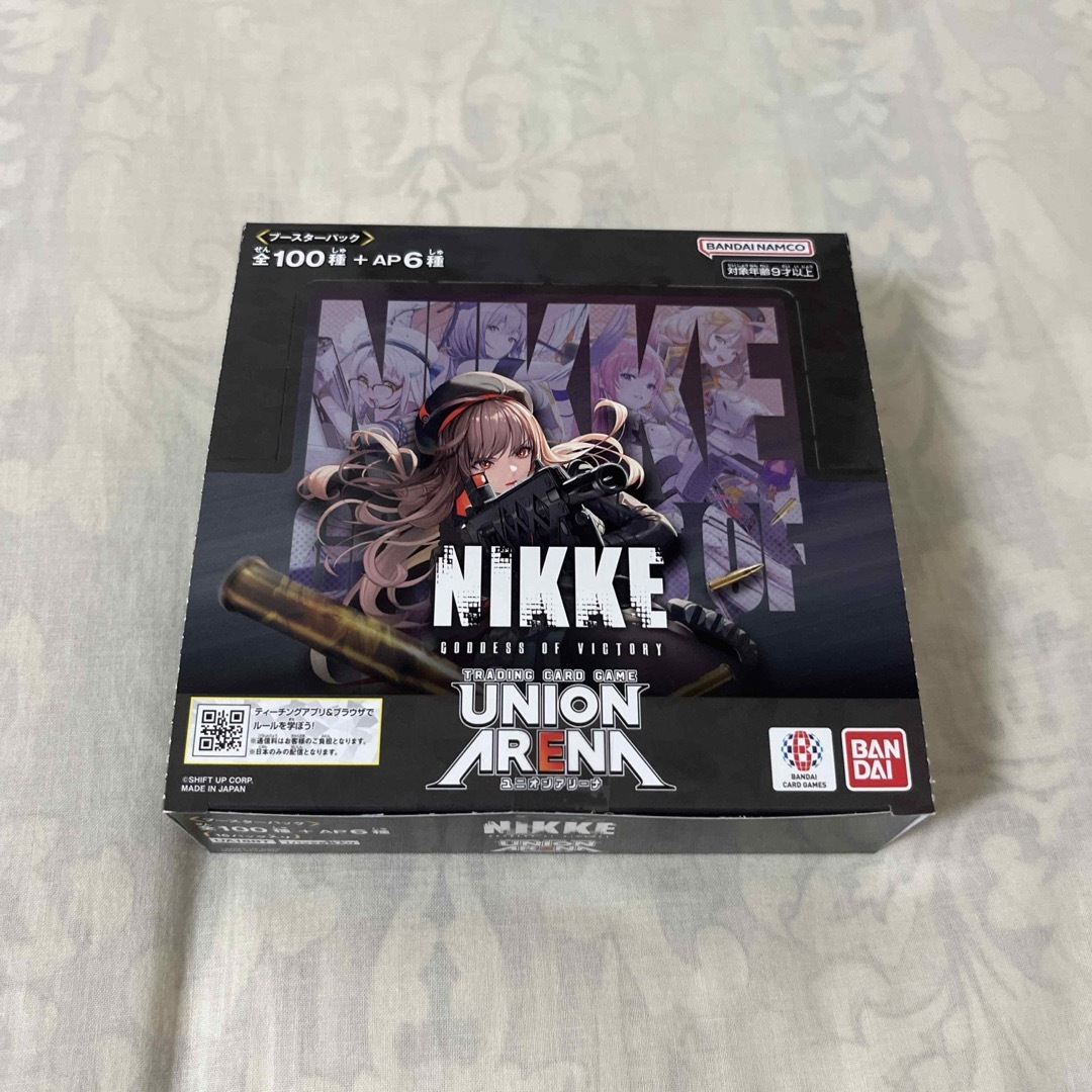 【新品未開封品】UNION ARENA ブースターパック 勝利の女神：NIKKE エンタメ/ホビーのトレーディングカード(Box/デッキ/パック)の商品写真