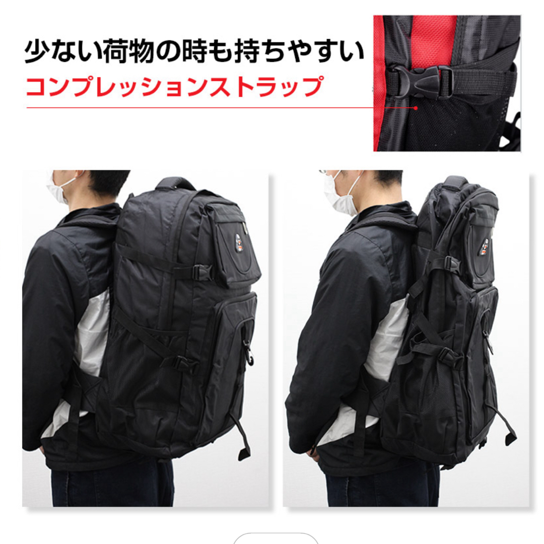 防災リュック バックパック 40L メンズのバッグ(バッグパック/リュック)の商品写真