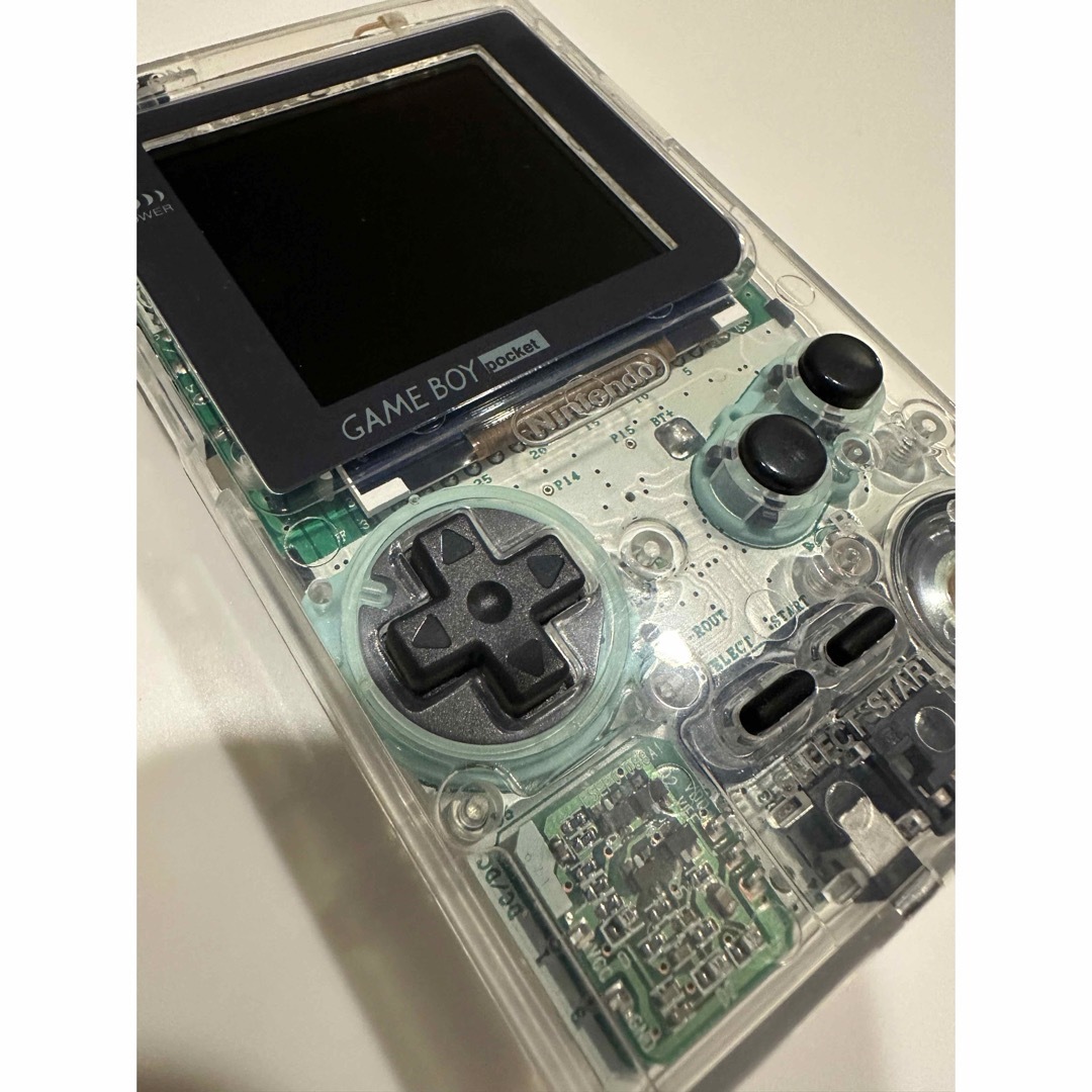 任天堂(ニンテンドウ)のgameboy pocket ゲームボーイポケット　ips画面 エンタメ/ホビーのゲームソフト/ゲーム機本体(携帯用ゲーム機本体)の商品写真