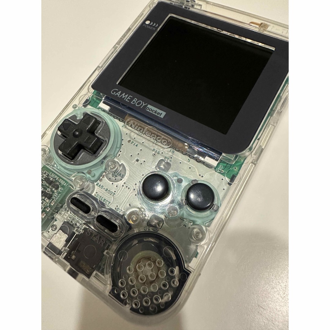 任天堂(ニンテンドウ)のgameboy pocket ゲームボーイポケット　ips画面 エンタメ/ホビーのゲームソフト/ゲーム機本体(携帯用ゲーム機本体)の商品写真