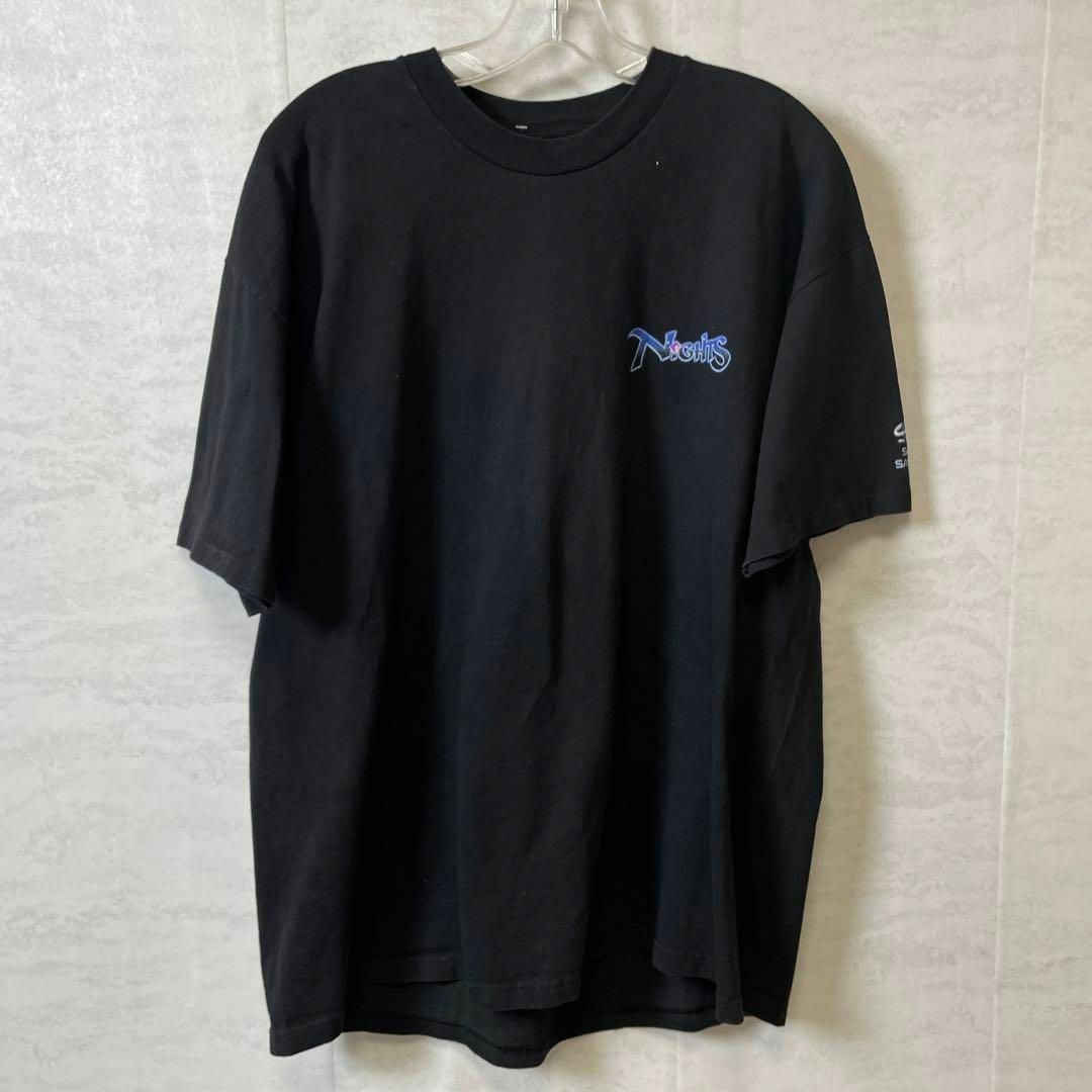 セガサターン　ナイツ　NIGHTS　シングルステッチ　半袖Ｔシャツ　メンズ　古着 メンズのトップス(Tシャツ/カットソー(半袖/袖なし))の商品写真