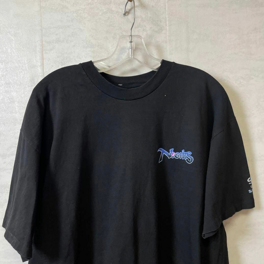 セガサターン　ナイツ　NIGHTS　シングルステッチ　半袖Ｔシャツ　メンズ　古着 メンズのトップス(Tシャツ/カットソー(半袖/袖なし))の商品写真