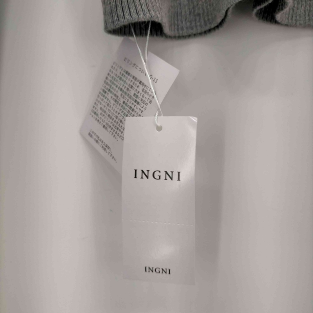 INGNI(イング)のINGNI(イング) 袖金ボタンニット レディース トップス ニット・セーター レディースのトップス(ニット/セーター)の商品写真