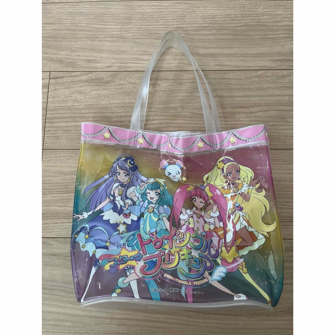 プリキュア　プールバック キッズ/ベビー/マタニティのこども用バッグ(その他)の商品写真