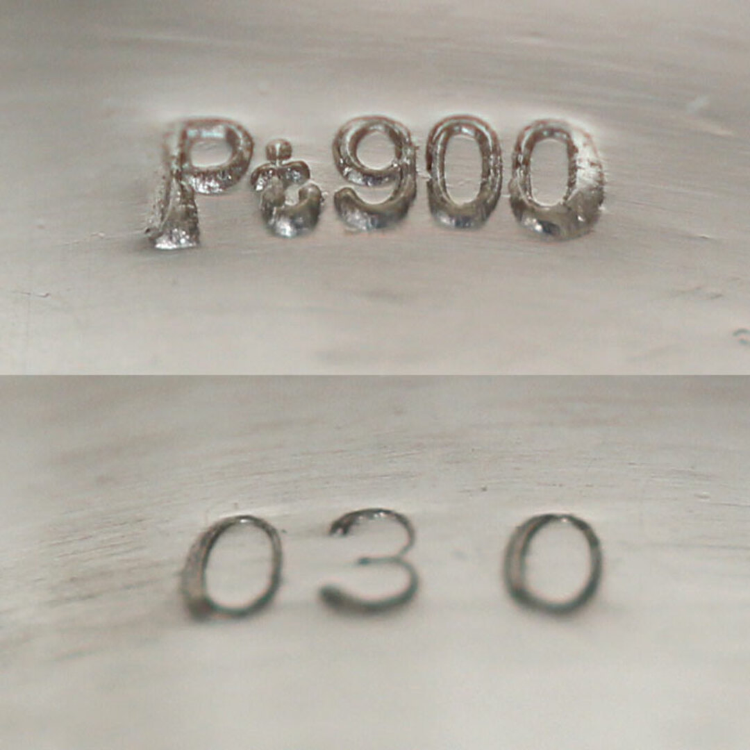 Pt900プラチナ リング・指輪 ダイヤモンド0.30ct 9.5号 12.7g レディース【中古】 レディースのアクセサリー(リング(指輪))の商品写真