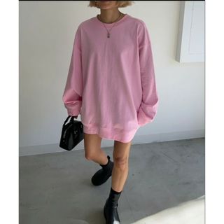 サグー SEGUR Longsleeve T-sh'Wide' ピンク 新品(Tシャツ(長袖/七分))