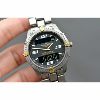 ブライトリング(BREITLING)の42696 ブライトリング エアロスペース レピティションミニッツ F65062【中古】 【送料無料】(腕時計(アナログ))