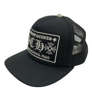 クロムハーツ(Chrome Hearts)のChrome Hearts クロムハーツ 野球帽 トラッカーキャップ CH 304112505BLKBR0127 インボイス有り  【新品未使用品】 22404R8(キャップ)