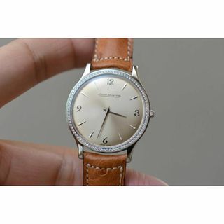 ジャガールクルト(Jaeger-LeCoultre)の42694 ジャガールクルト マスターウルトラスリム ダイヤモンド 145.8.79S Q1458401【中古】 【送料無料】(腕時計(アナログ))