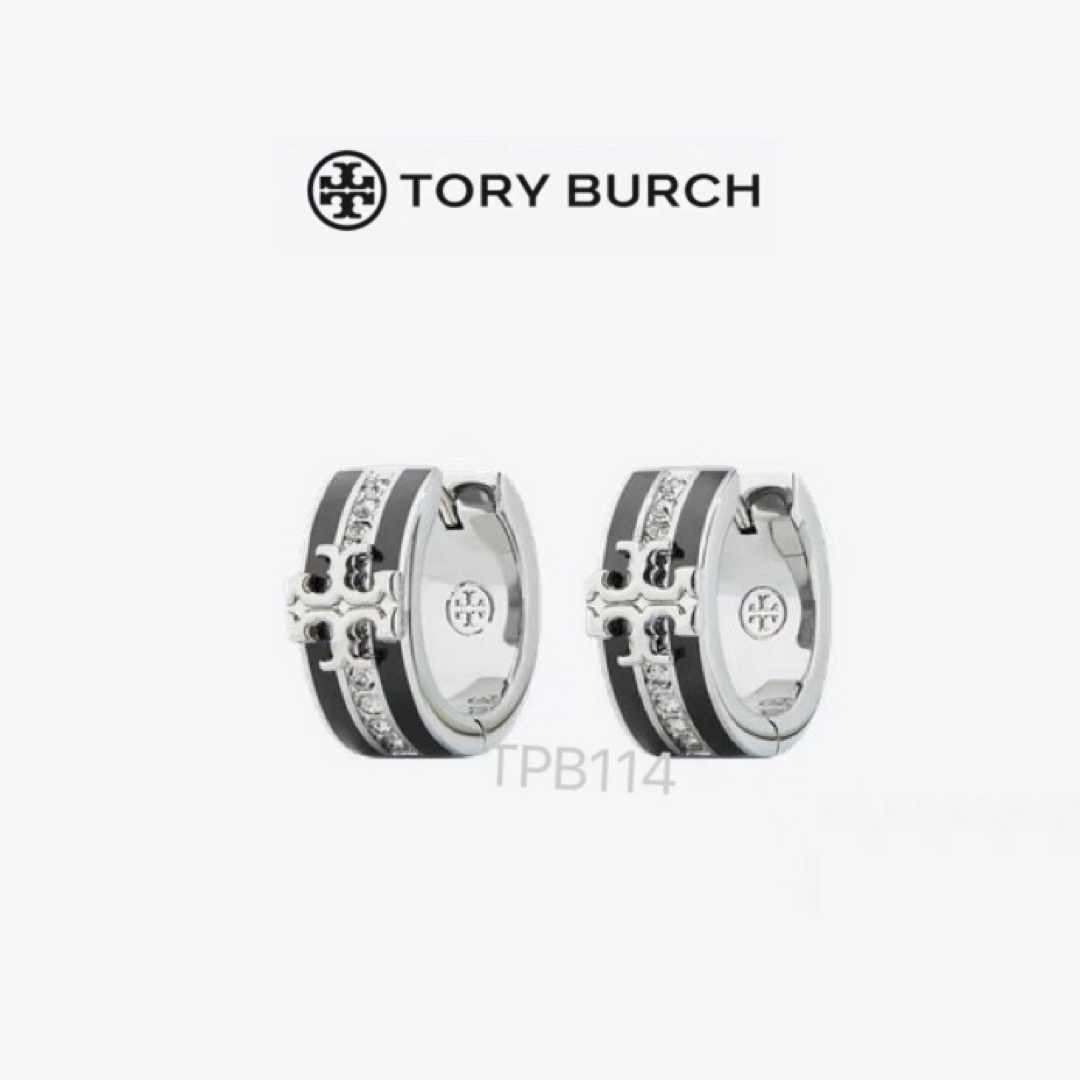 Tory Burch(トリーバーチ)のTBP114S2Tory Burch  トリーバーチ　新作　フープ　ピアス レディースのアクセサリー(ピアス)の商品写真