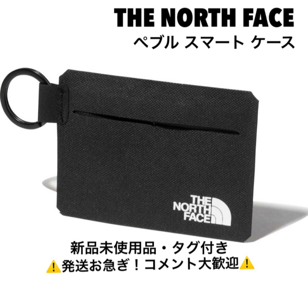 THE NORTH FACE(ザノースフェイス)のノースフェイス/THE NORTH FACE/ペブルスマートケース ブラック メンズのファッション小物(名刺入れ/定期入れ)の商品写真