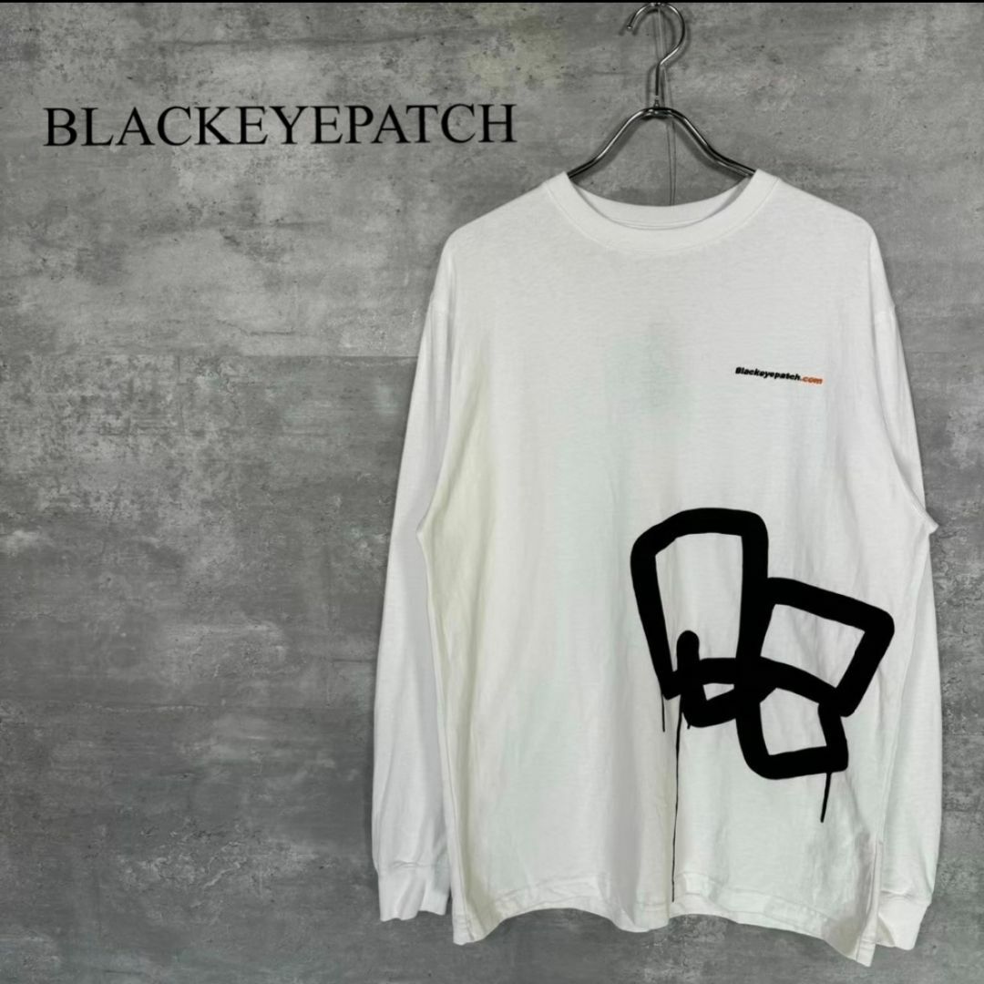 BLACKEYEPATCH』ブラックアイパッチ (M) 長袖Tシャツ BLACKEYEPATCH』ブラックアイパッチ (M) 長袖Tシャツ