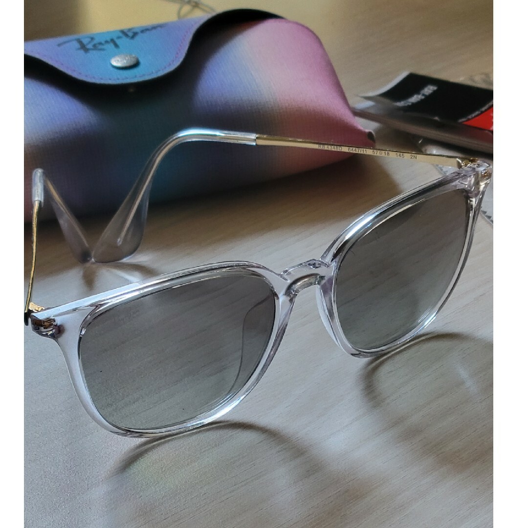 Ray-Ban - Ray-Ban クリアフレームサングラスの通販 by Ray-Ban - Ray-Ban クリアフレームサングラスの通販 by