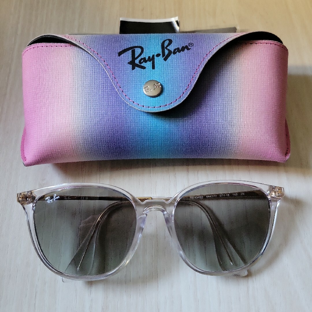 Ray-Ban(レイバン)のRay-Ban クリアフレームサングラス メンズのファッション小物(サングラス/メガネ)の商品写真